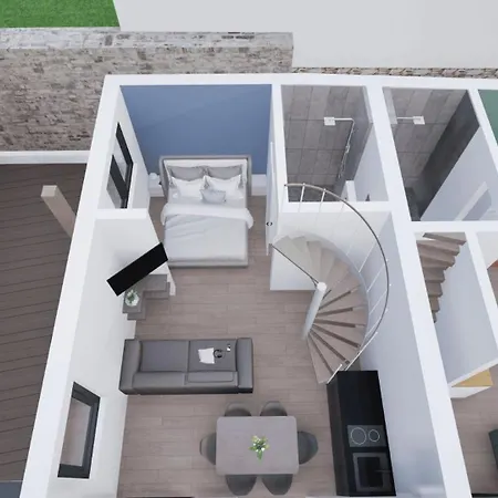 Heimat Haeusle - Heike Marcus Tiny-houses Lägenhet *